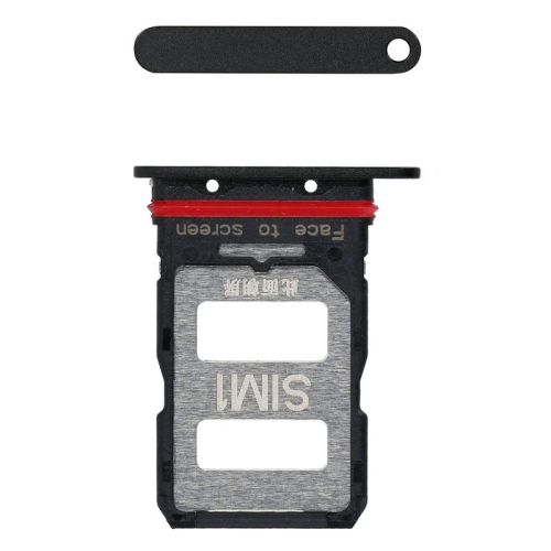 SIM-Karten Halter black/schwarz 1611701000445A für POCO F6 Pro 5G (23113RKC6G)