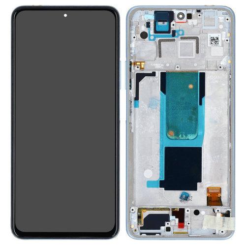 Display Modul mit Rahmen und Toucheinheit timeless purple 56000AK16U00 für Xiaomi Redmi Note 11 Pro+ 5G (21091116UC,21091116UG)