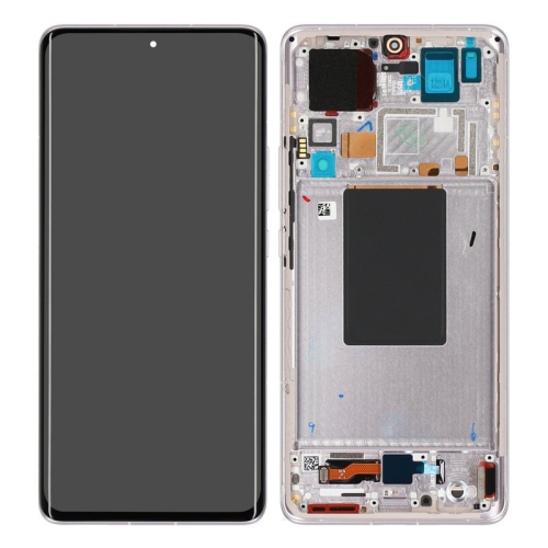 Display Modul mit Rahmen und Toucheinheit violet gold 56000500L200 für Xiaomi 12 Pro (2201122G)