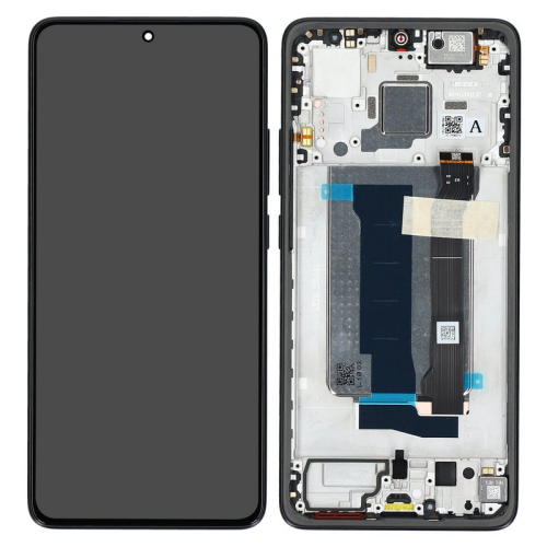 Display Modul mit Rahmen und Toucheinheit black/schwarz 56000300O1000 für POCO X7 Pro 5G (2412DPC0AG)