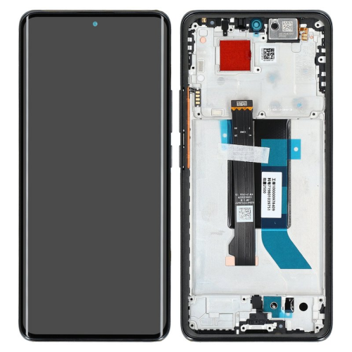 Display Modul mit Rahmen und Toucheinheit black/schwarz 5600010O16P00 für POCO X7 (24095PCADG)