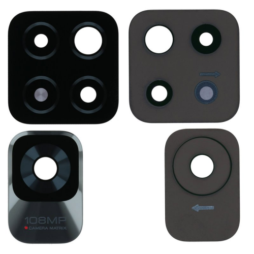 Haupt Kamera Linse black/schwarz für Xiaomi Redmi Note 11 Pro+ 5G (21091116UC,21091116UG)