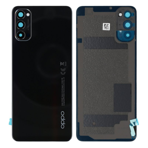 Batteriedeckel Rückseite Akkudeckel space black/schwarz 4904699 für Oppo Reno4 5G (CPH2091)
