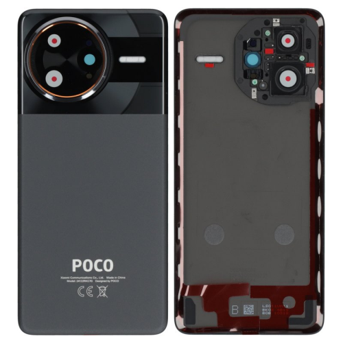 Batteriedeckel Rückseite Akkudeckel black/schwarz 5600200O11U00 für POCO F7 Ultra 5G (24122RKC7G)