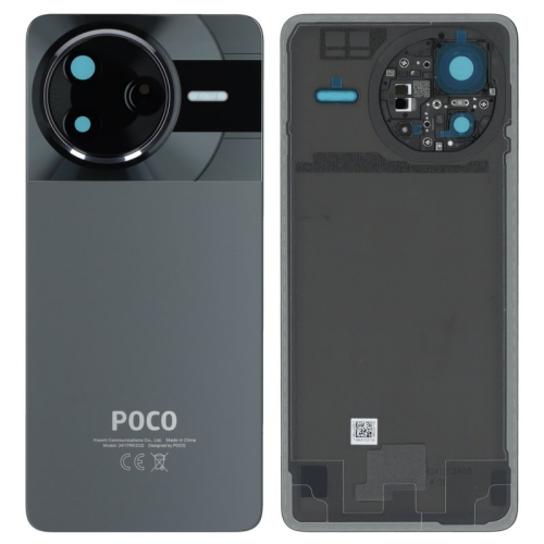 Batteriedeckel Rückseite Akkudeckel black/schwarz 56002900O1100 für POCO F7 Pro 5G (24117RK2CG)