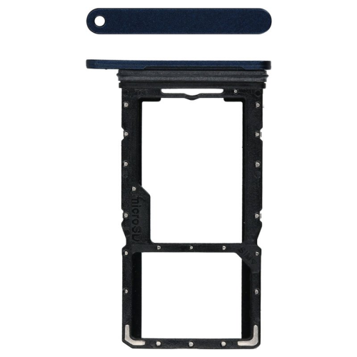 SIM + SD-Karten Halter/Lesegerät navy/marineblau GH81-24276A für Samsung Galaxy Tab A9 LTE SM-X115