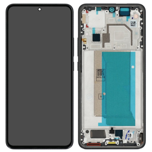 Display Modul mit Rahmen und Toucheinheit OEM black/schwarz für Xiaomi 13T (2306EPN60G)