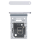 SIM-Karten Halter platinum silver/silber GH98-48334D für Samsung Galaxy Tab S10+ SM-X820N