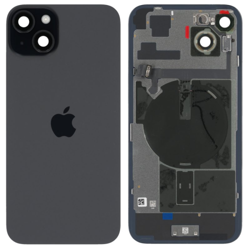 Batteriedeckel Rückseite Akkudeckel black/schwarz 661-37208 für Apple iPhone 15 Plus (A3094)