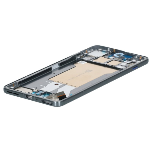 Display Modul mit Rahmen und Toucheinheit gadget grey/gray/grau 5D68C31689 für Motorola Edge 70 (XT2601)