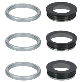 Kamera Linse + Lünette silver/silber für Apple...