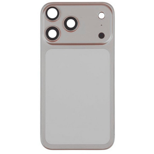 Haupt Rahmen + Batteriedeckel Rückseite Akkudeckel ohne Logo silver/silber für Apple iPhone 17 Pro Max (A3526)