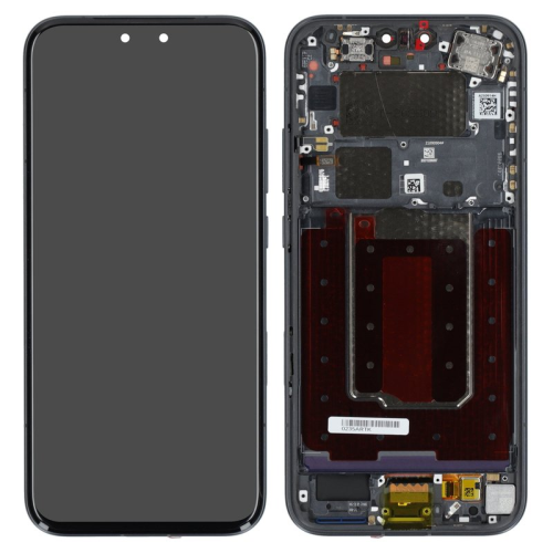 Display Modul mit Rahmen und Toucheinheit black/schwarz 0235ARTK für Honor Magic8 Pro (BKQ-N49)