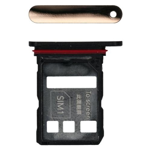 SIM-Karten Halter gold 5168ACLG für Honor Magic8 Lite (MTN-NX1M)