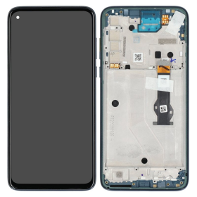 Display Modul mit Rahmen und Toucheinheit capri blue/blau...