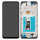 Display Modul mit Rahmen und Toucheinheit astro black/schwarz 5D68C21594 für Motorola Moto E22 (XT2239-6)