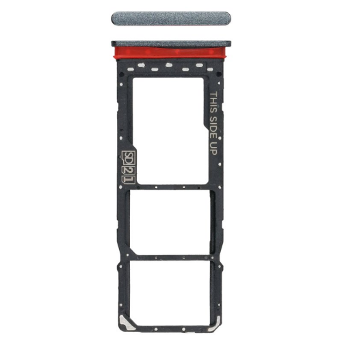 SIM-Karten Halter graphite/graphit grey/gray/grau S948D54008 für Motorola Moto E22i (XT2239-18)