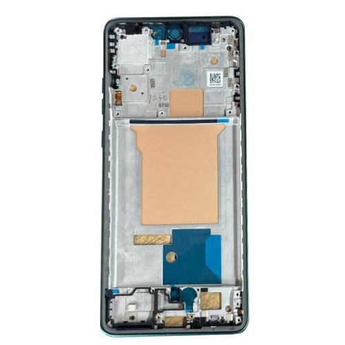 Display Modul Rahmen amazonite für Motorola Edge 60 Fusion (XT2503-4)