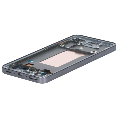 Display Modul mit Rahmen und Toucheinheit awesome graphite/dunkel grau für Samsung Galaxy A56 5G (SM-A566B)
