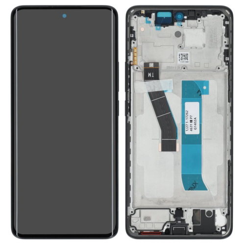 Display Modul mit Rahmen und Toucheinheit black/schwarz 560006000P700 für Xiaomi Redmi Note 15 4G (2510DRA23G)