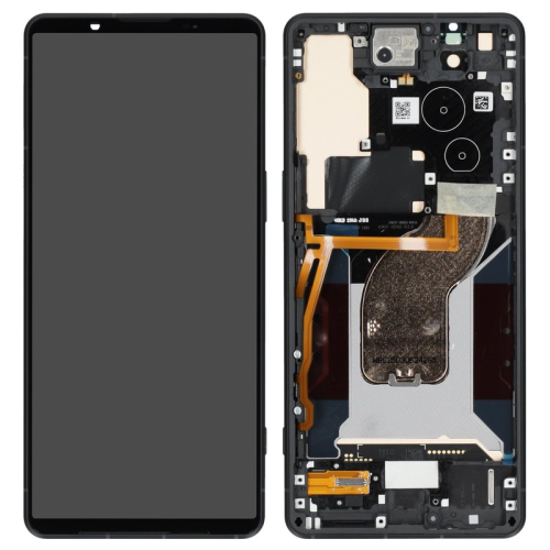 Display Modul mit Rahmen und Toucheinheit slate black/schwarz A5080774A für Sony Xperia 1 VII (XQ-FS54)
