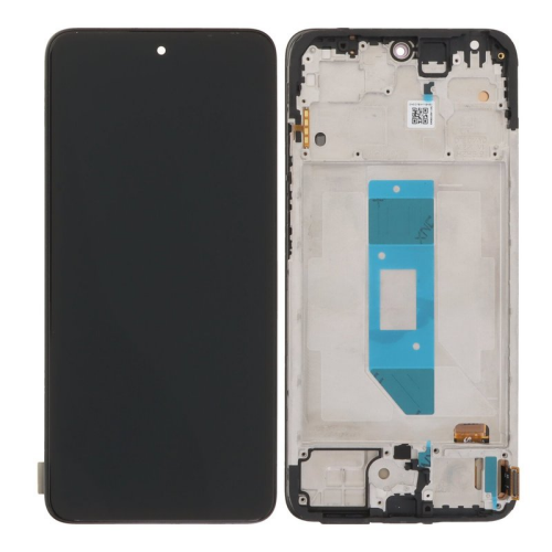 Display Modul mit Rahmen und Toucheinheit black/schwarz für Xiaomi Redmi Note 14 4G (24117RN76G)