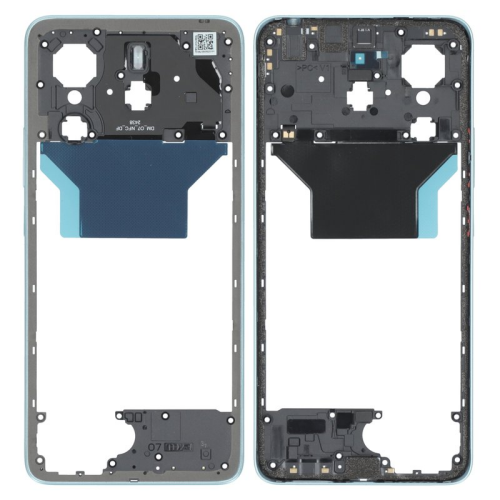 Haupt Rahmen ocean blue/gelb 1610110001095A für Xiaomi Redmi Note 14 4G (24117RN76G)