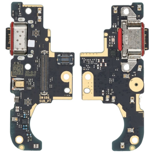 Ladeanschluss + Platine Modul 5B28C30464 für Motorola Moto G86 Power 5G (XT2527-7)