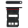 SIM-Karten Halter velvet black/schwarz 9707ACAK für Honor 400 Smart 5G (LGN-NX1)