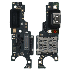 Ladeanschluss + SIM-Karten Halter + Platine Modul...