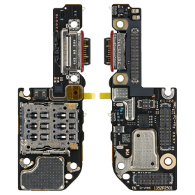 Ladeanschluss + SIM-Karten Halter + Platine Modul...
