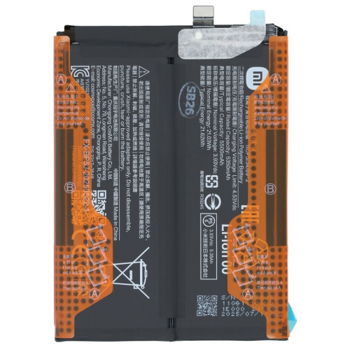 Li-Ion Akku BP5J 1330102000188B für Xiaomi 15T 5G (25069PTEBG)