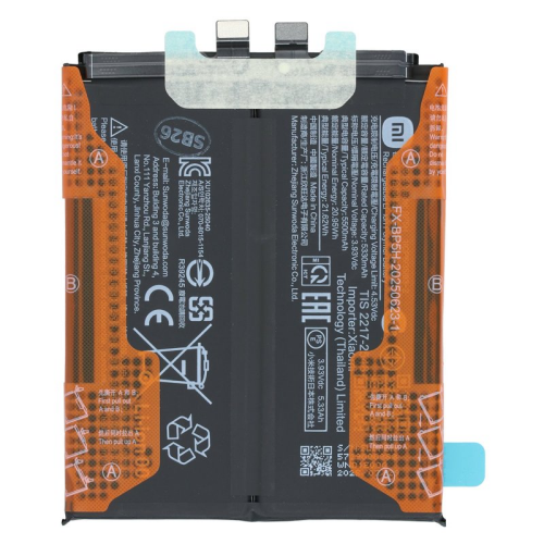Li-Ion Akku BP5H 1330102000187B für Xiaomi 15T Pro 5G (2506BPN68G)