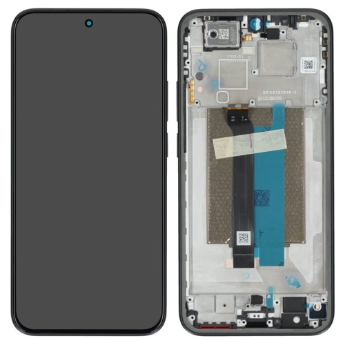 Display Modul mit Rahmen und Toucheinheit black/schwarz 56001900P1600 für Xiaomi Redmi Note 15 Pro 5G (25060RABDG)