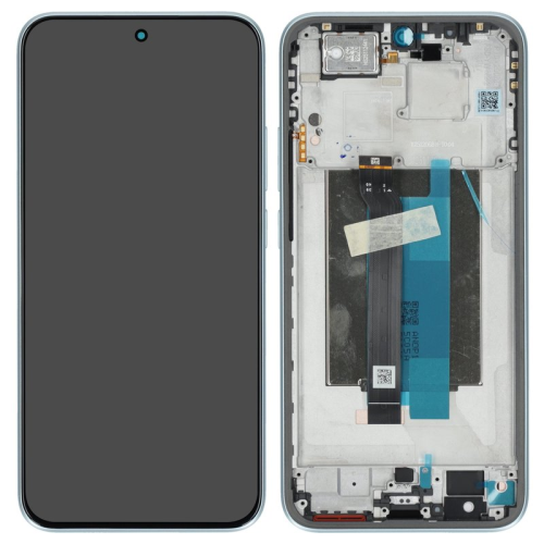 Display Modul mit Rahmen und Toucheinheit glacier blue/blau 56001700P1600 für Xiaomi Redmi Note 15 Pro 5G (25060RABDG)