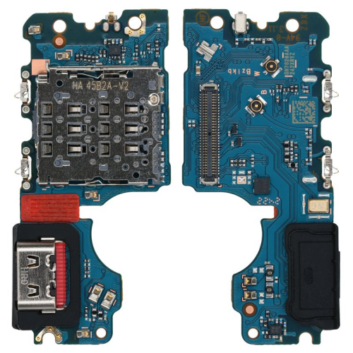 Ladeanschluss SIM-Karten Halter Platine Modul HQ3160001HW00 für HMD Skyline 5G (TA-1600)