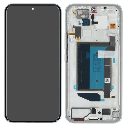 Display Modul mit Rahmen und Toucheinheit silver/silber 560001P16UP00 für POCO M8 Pro 5G (2510EPC8BG)