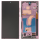 Display Modul mit Rahmen und Toucheinheit burgundy für Samsung Galaxy S22 Ultra (SM-S908B)