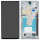 Display Modul mit Rahmen und Toucheinheit sky blue lime für Samsung Galaxy S23 Ultra (SM-S918B)