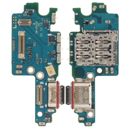 Ladeanschluss SIM-Karten Halter Platine Modul für Samsung Galaxy S26 (SM-S942B)