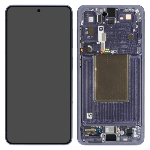 Display Modul mit Rahmen und Toucheinheit Einheit cobalt violet GH82-39192C für Samsung Galaxy S26 (SM-S942B)