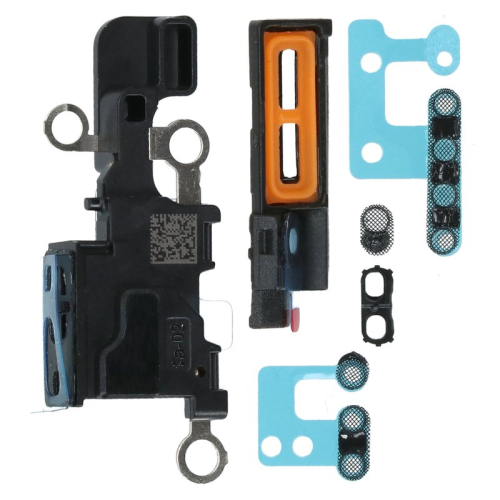 Lautsprecher Staubschutz Gitter Set black/schwarz für Apple iPhone 17 (A3520)