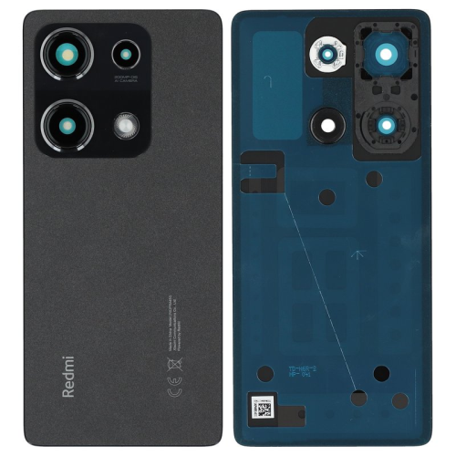 Batteriedeckel Rückseite Akkudeckel mitternacht black/schwarz 56000700N6R00 für Xiaomi Redmi Note 14S 4G (2502FRA65G)
