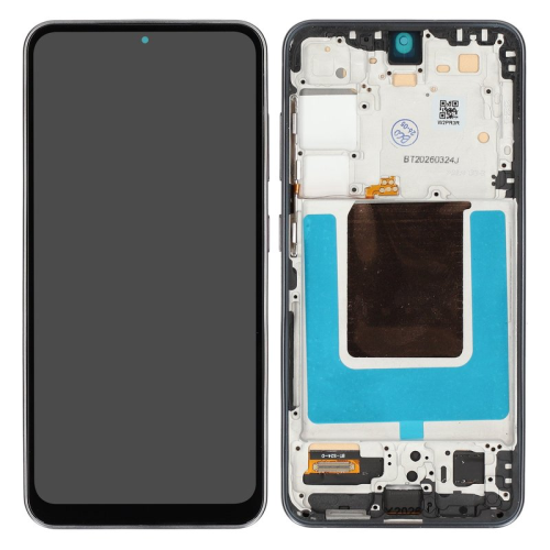 Display Modul mit Rahmen und Toucheinheit onyx black/schwarz für Samsung Galaxy S24 (SM-S921B)