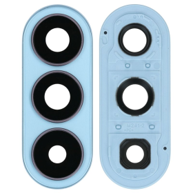 Kamera Linse Lünette Set sky blue/blau für...