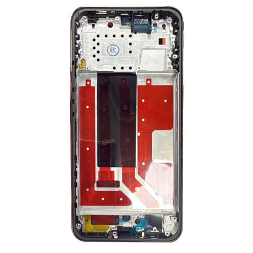 Display Modul Rahmen mitternacht black/schwarz für Honor Magic8 Lite (MTN-NX1M)