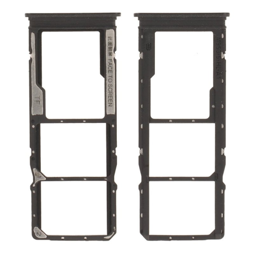 SIM-Karten Halter black/schwarz für Xiaomi Redmi A7 Pro 4G (25128RN17Y)