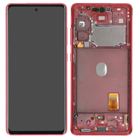 Display Modul mit Rahmen und Toucheinheit cloud red/rot...