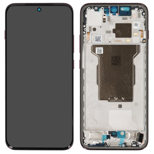Display Modul mit Rahmen und Toucheinheit zindfandel 5D68C32418 für Motorola Edge 70 Pro (XT2607-1)