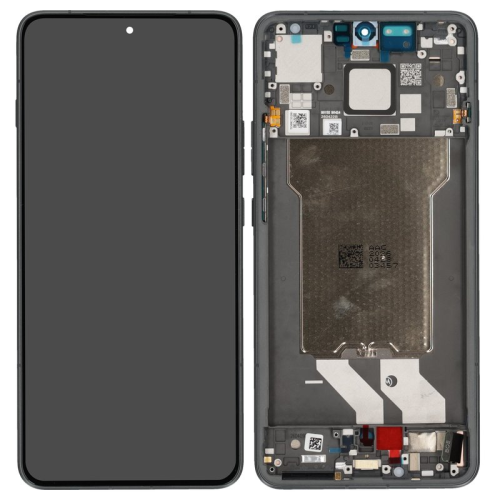 Display Modul mit Rahmen und Toucheinheit Inner PANTONE dark shadow 5D68C33281 für Motorola Edge 70 Max